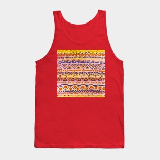 Boho Chic Pattern Tank Top